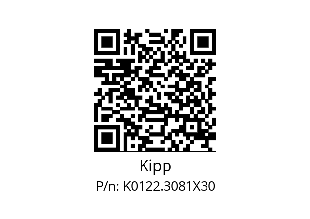   Kipp K0122.3081X30