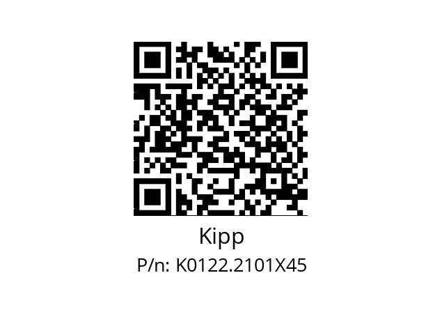   Kipp K0122.2101X45