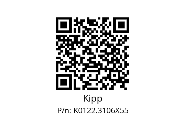   Kipp K0122.3106X55