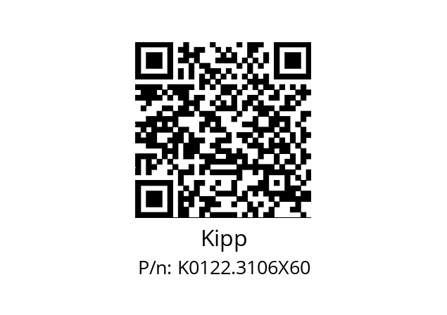   Kipp K0122.3106X60