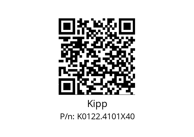   Kipp K0122.4101X40