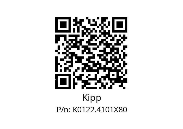   Kipp K0122.4101X80