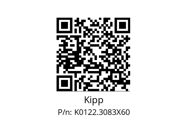   Kipp K0122.3083X60