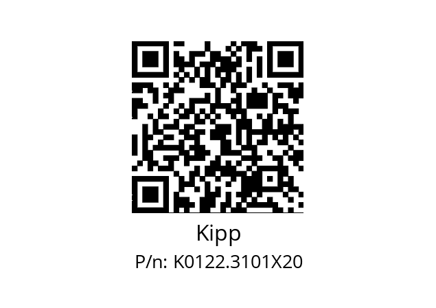   Kipp K0122.3101X20