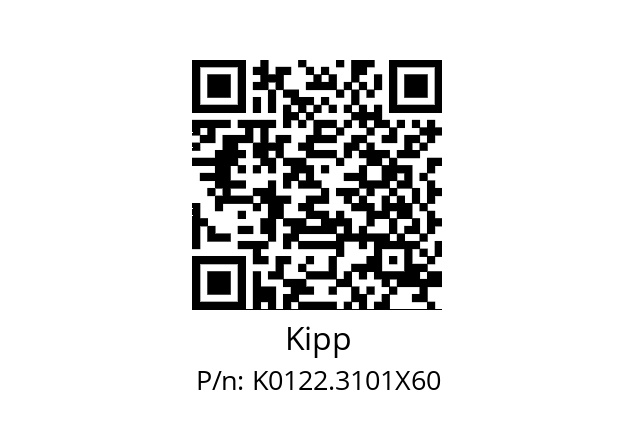   Kipp K0122.3101X60