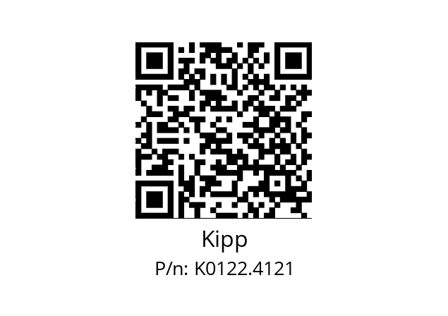   Kipp K0122.4121