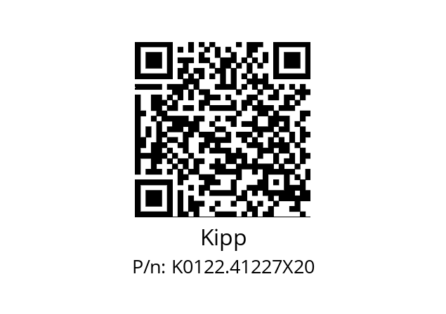   Kipp K0122.41227X20