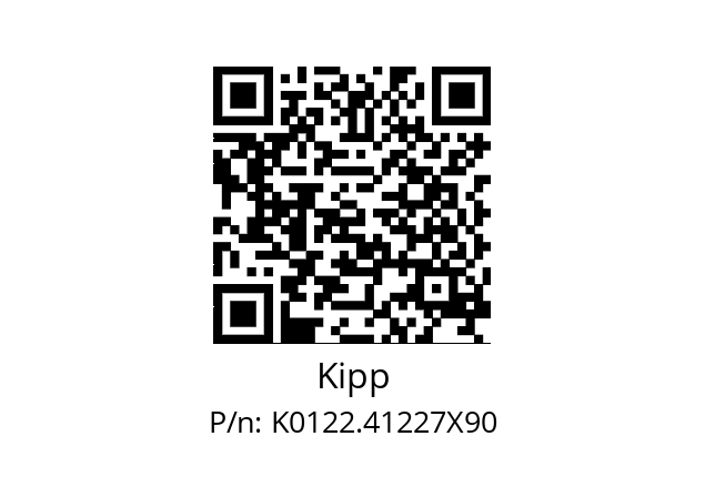   Kipp K0122.41227X90