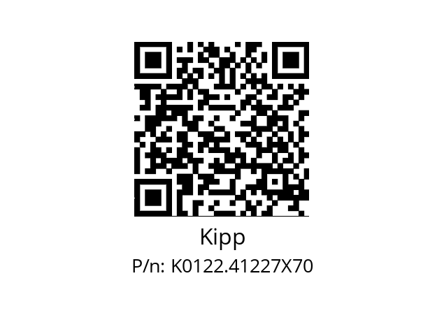   Kipp K0122.41227X70