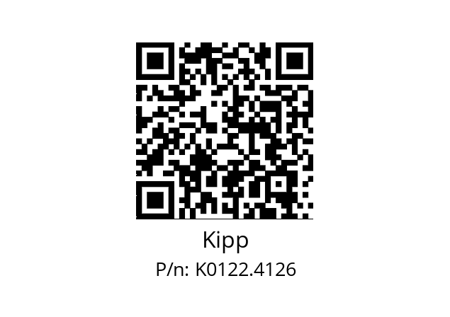   Kipp K0122.4126