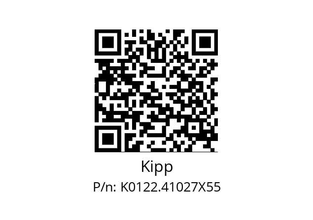   Kipp K0122.41027X55