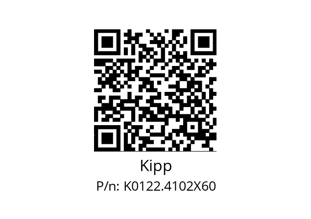   Kipp K0122.4102X60