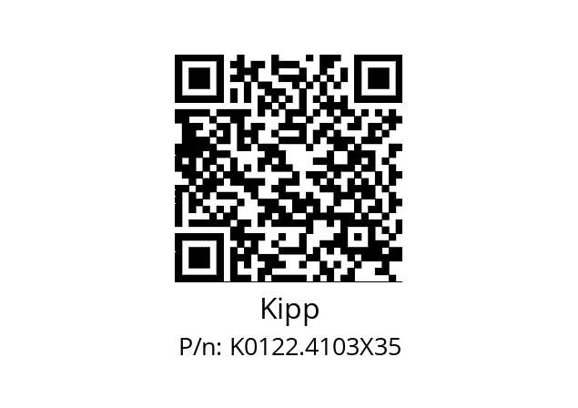   Kipp K0122.4103X35