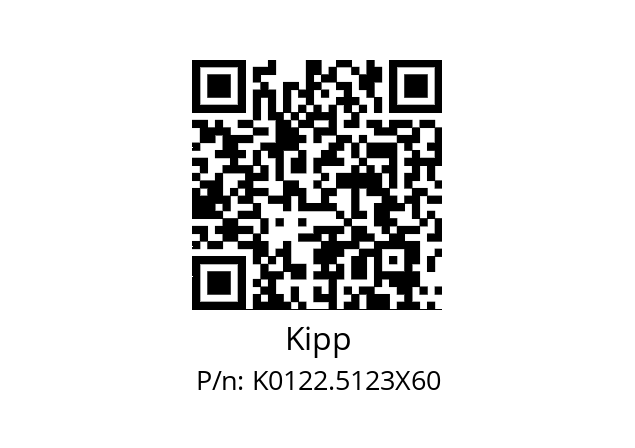   Kipp K0122.5123X60