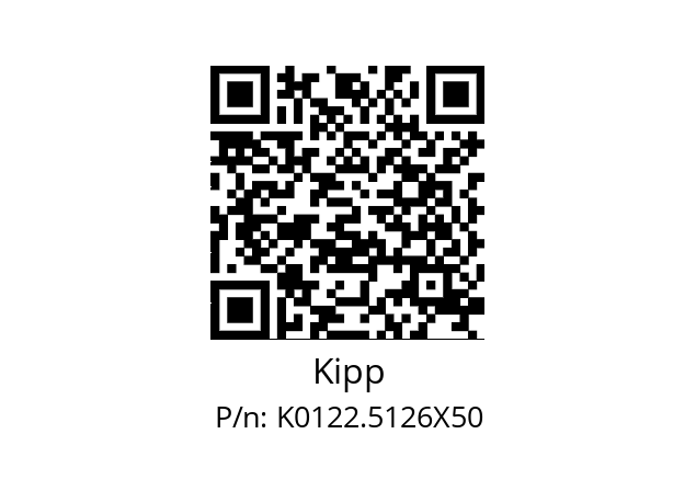   Kipp K0122.5126X50