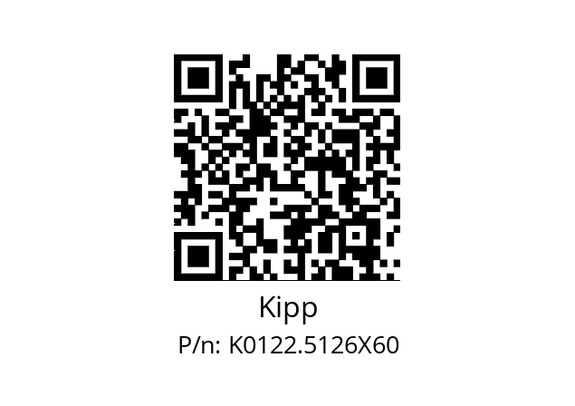   Kipp K0122.5126X60