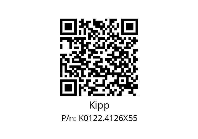   Kipp K0122.4126X55