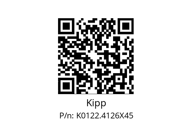   Kipp K0122.4126X45