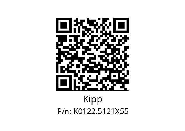   Kipp K0122.5121X55