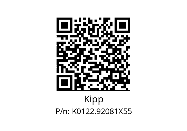   Kipp K0122.92081X55