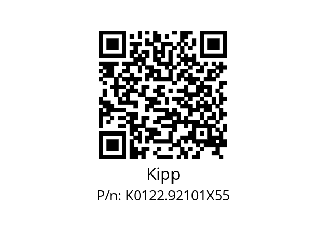   Kipp K0122.92101X55