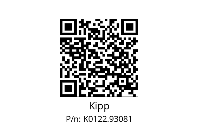   Kipp K0122.93081