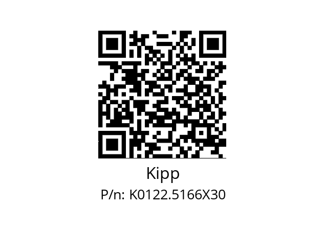   Kipp K0122.5166X30