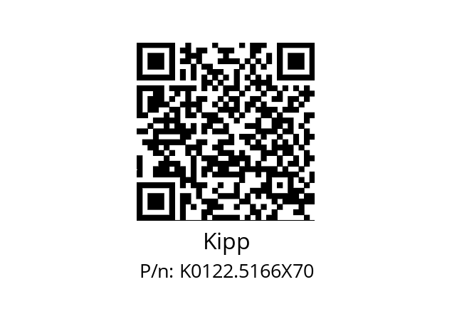   Kipp K0122.5166X70