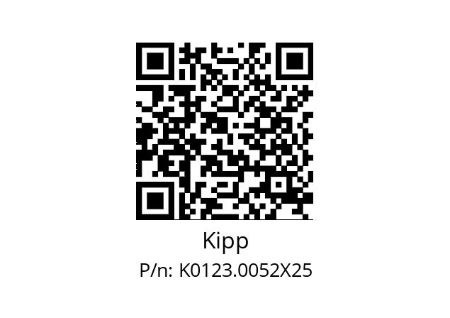   Kipp K0123.0052X25