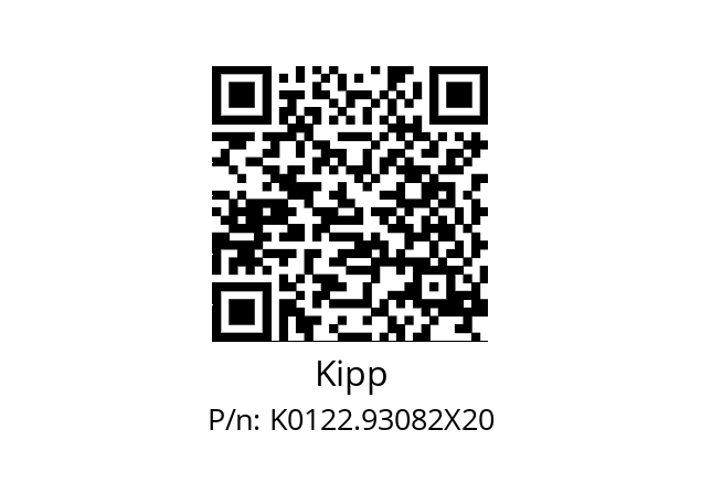   Kipp K0122.93082X20