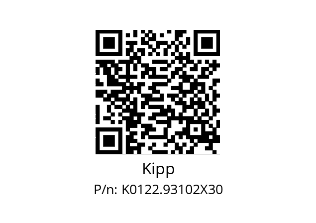   Kipp K0122.93102X30