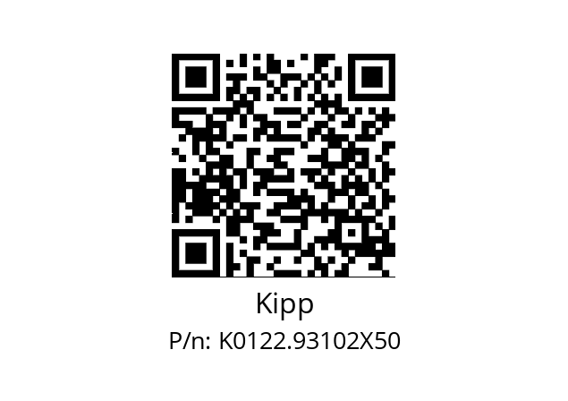   Kipp K0122.93102X50