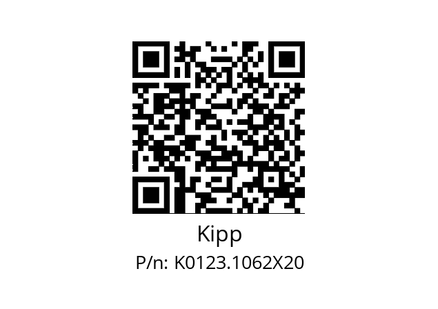   Kipp K0123.1062X20