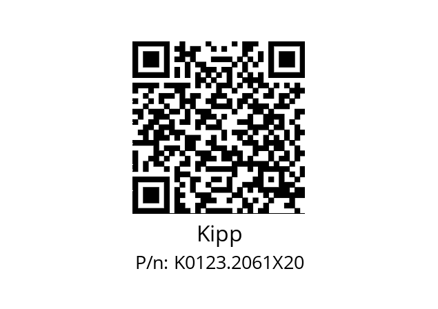   Kipp K0123.2061X20