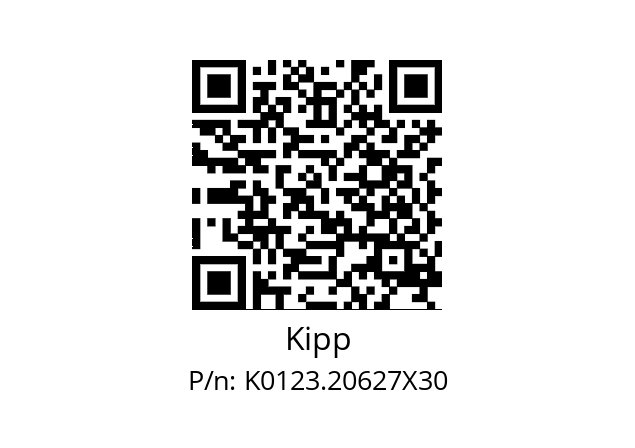   Kipp K0123.20627X30