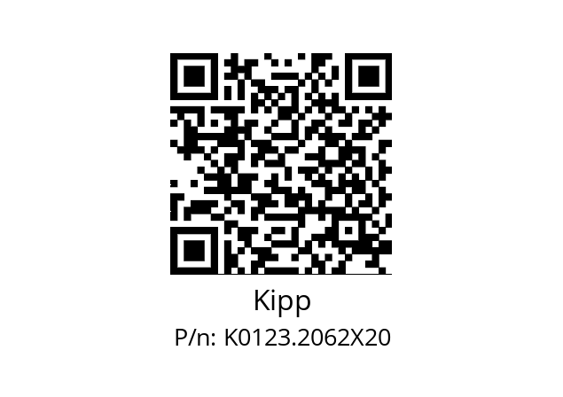   Kipp K0123.2062X20