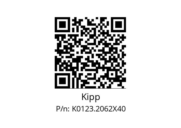   Kipp K0123.2062X40