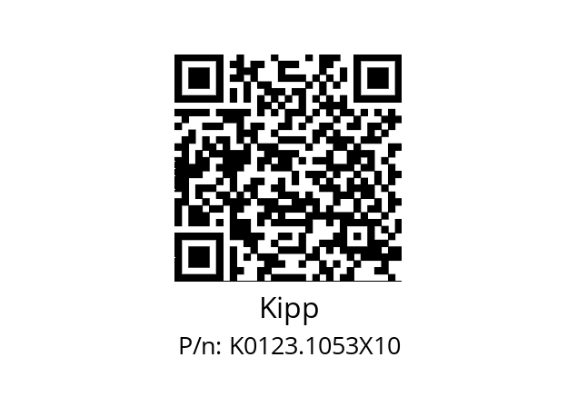   Kipp K0123.1053X10