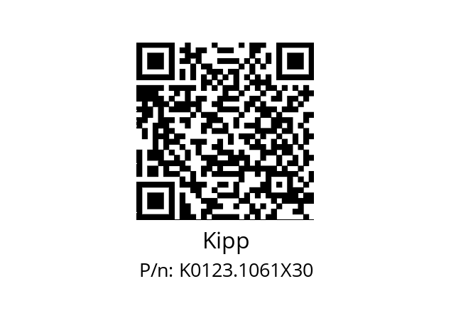   Kipp K0123.1061X30