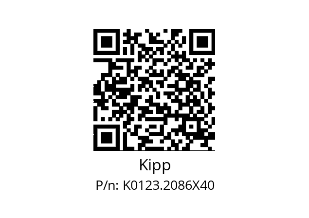   Kipp K0123.2086X40