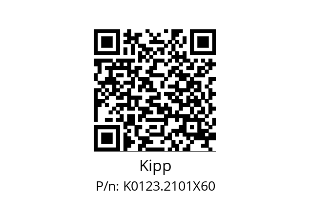   Kipp K0123.2101X60