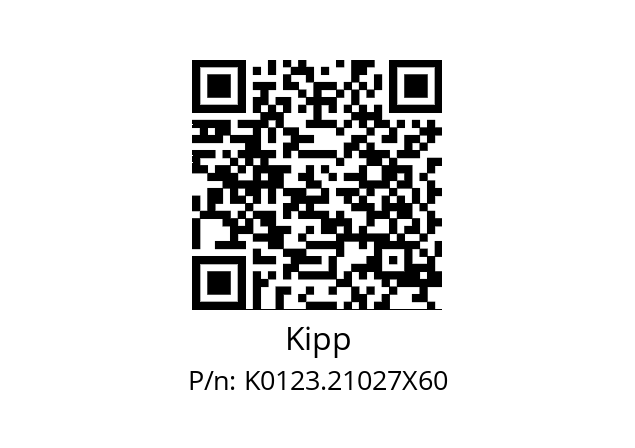   Kipp K0123.21027X60