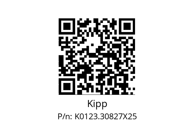   Kipp K0123.30827X25