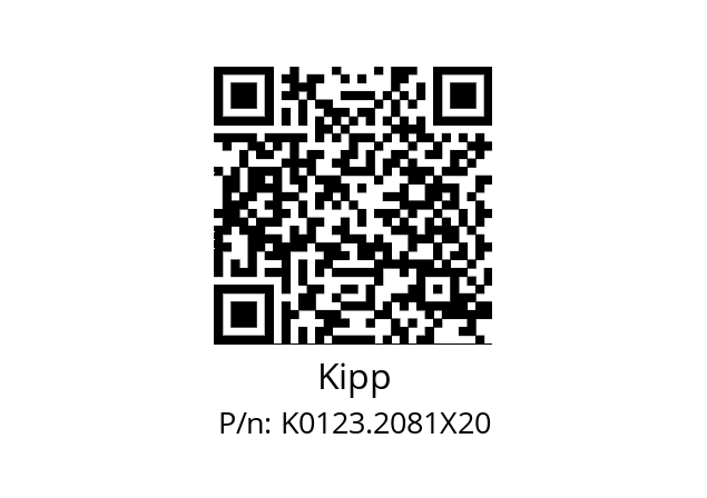   Kipp K0123.2081X20