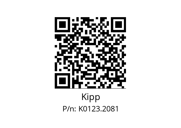   Kipp K0123.2081