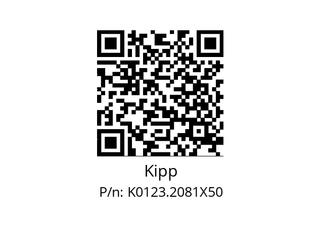   Kipp K0123.2081X50