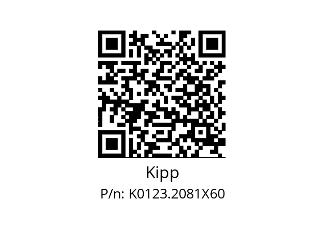   Kipp K0123.2081X60