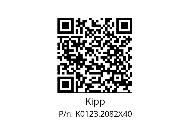   Kipp K0123.2082X40