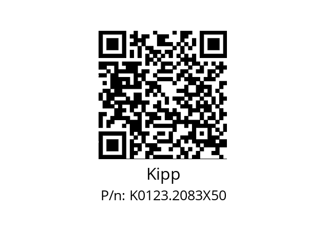   Kipp K0123.2083X50