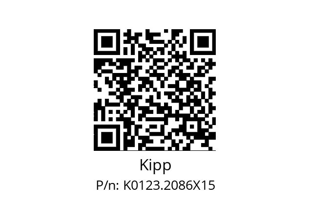   Kipp K0123.2086X15